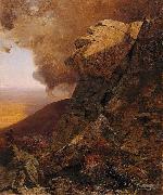 Jervis Mcentee A Cliff in the Katskills oil painting reproduction